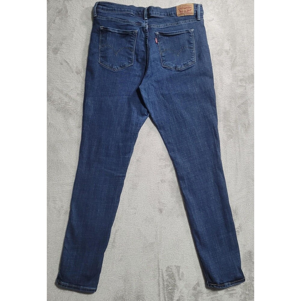 Levi's 311 Shaping Skinny Jeans Womens 31x30 Blue Med Wash Stretch Denim - Picture 2 of 14